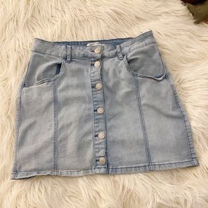 Denim skirt
